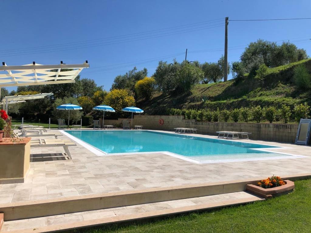 וולטרה Agriturismo Casale Giulia מראה חיצוני תמונה